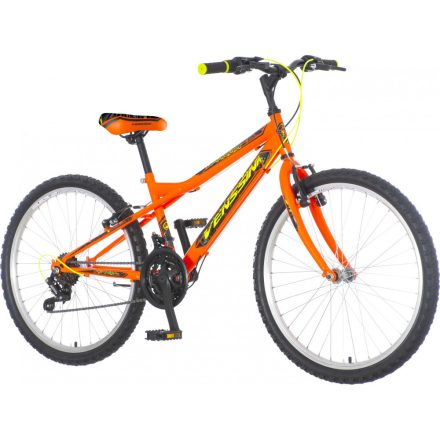 Venssini Parma 24 gyerek kerékpár Narancs