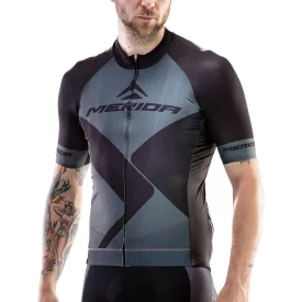   Mez MERIDA RHOMBE DESIGN rövid szürke/fekete végig cipzár - 15512T0435