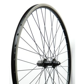 Kerék hátsó 26" QR CAS. fekete