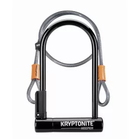 KRYPTONITE KEEPER STD KULCSOS U-LAKAT + HUROKKÁBEL