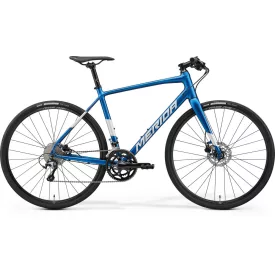   VÁZ MERIDA SPEEDER 300 - SZETT S selyem kék (sötétezüst)