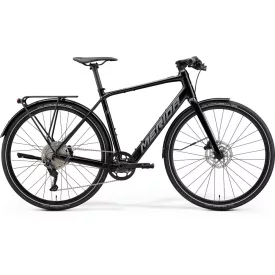 MERIDA eSPEEDER 400 EQ FÉNYES FEKETE (MATT SZÜRKE) - MAHLE