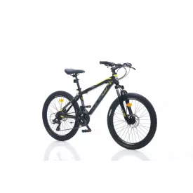   Corelli Felix 2.2 24 MTB gyerek könnyűvázas kerékpár Fekete-Sárga