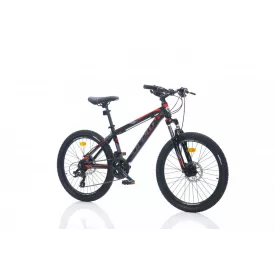   Corelli Felix 1.2 24 MTB gyerek könnyűvázas kerékpár Fekete-Piros
