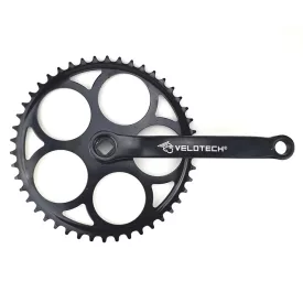 Velotech hajtómű 46T króm