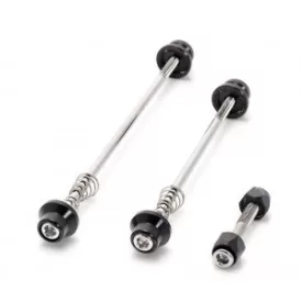   Gyorszárkészlet imbuszos 3 részes fekete 115/148 mm QR-A01