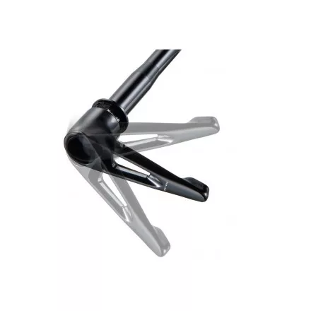 Gyorszár át.teng.M12x1,0/20mm, 148/180mm 30°-onként forgatható kar QR-H02
