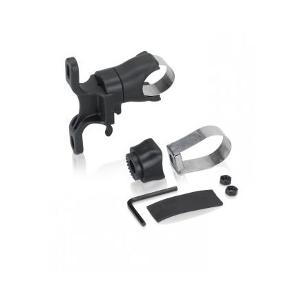 Kulacstartó adapter uni gyorszáras (22,4-27,2mm, 28,6-31,8mm) fekete BC-X05/6