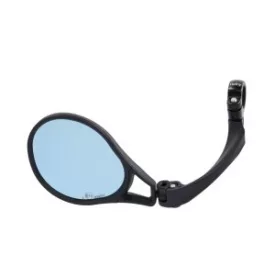   Visszapillantó tükör pedelec, 21-26mm, bal, bilincses, törésbiztos acél BlueHD MR-K28