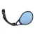 Visszapillantó tükör pedelec, bilincses, 21-26mm, jobb, törésbiztos acél Blue HD MR-K28