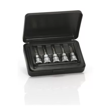 Szerszám fejkészlet nyomatékkulcshoz 3/8 T25 és 4/5/6/8 mm 25  TO-X02