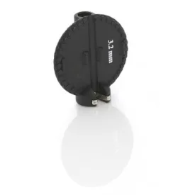 Küllokulcs kerek, fekete 3,2mm TO-S44