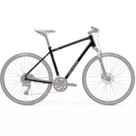 VÁZ MERIDA CROSSWAY 300 III2 FÉNYES FEKETE (EZÜST)