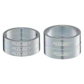   Kormánycsapágy hézagoló RITCHEY CLASSIC Silver 3x5 mm + 2x10 mm / csomag