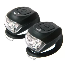 Velotech Villogó 2LED FEKETE
