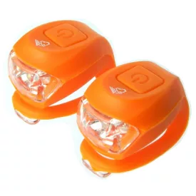 Velotech Villogó 2LED NARANCS