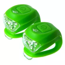 Velotech Villogó 2LED ZÖLD