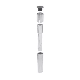 KORMÁNYSZÁRHOZ ADAPTER A-HEAD ALU EZÜST