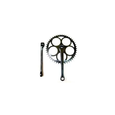 HAJTÓMÛ ACÉL 170MM 46T ÉKES FEKETE 25/# 170MM 46T ACÉL ÉKES FL-005 FEKETE