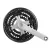 HAJTÓMÛ MTB ACÉL 170MM 48/38/28T +LV 3/32 FKT/EZT 170MM 48/38/28 +LV 3/32 FKT/EZT MESS3512
