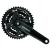HAJTÓMÛ ALU 170MM 42/34/24T SHIMANO TOURNEY TY-501 FEKETE