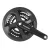 HAJTÓMÛ ALU 170MM 48/38/28T SHIMANO TOURNEY TY-301 FEKETE