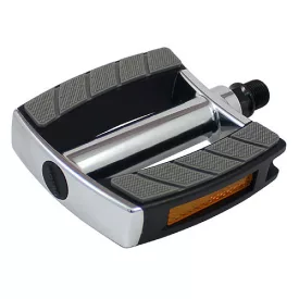   PEDÁL 9/16" NON-SLIP ALU UNION SP-828 GOLYÓS + PRIZMA EZÜST / FEKETE