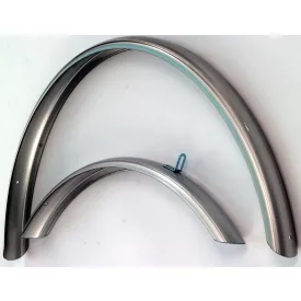   SÁRVÉDÕPÁR 26" ALUPLASZTIK RPZ ITALIA - MTB 60MM & TARTOZÉK NÉLKÜL EZÜST