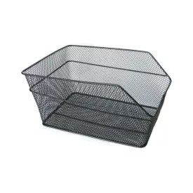   KOSÁR HÁTSÓ SÛRÛSZÖVÉSÛ NORMÁL - 40X28X18 CM + TARTOZÉK FEKETE