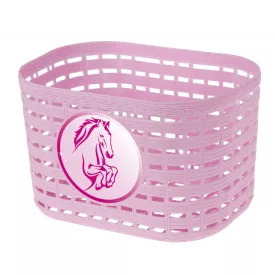 KOSÁR GYERMEK MÛANYAG LOVACSKÁS PINK