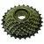 RACSNI 7-ES 14-28T INDEXES SHIMANO MF-TZ500 BARNA / FEKETE