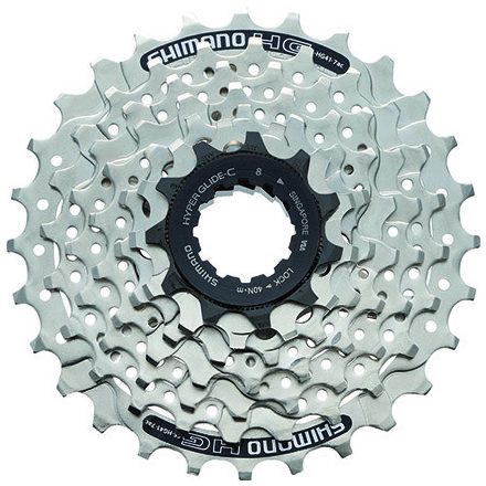 FOGASKOSZORÚ 7-ES 11-28T SHIMANO CS-HG41-7 EZÜST