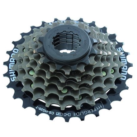 FOGASKOSZORÚ 7-ES 12-28T SHIMANO CS-HG20-7 FEKETE