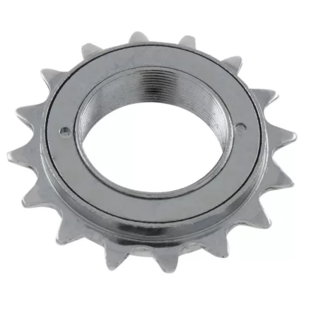 RACSNI 1-ES 16T 1/2x1/8" MENETES KRÓM