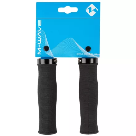 MARKOLAT GUMI 130MM ERGONOMIKUS NON-SLIP BILINCSES M-WAVE FEKETE (BLISZTERES)