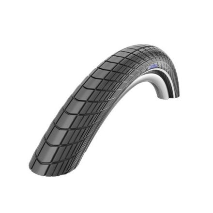 KÖP 26X2,35 (60-559) SCHWALBE BIG APPLE HS430 FEKETE REFLEXCSÍKOS