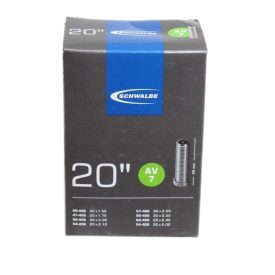 TÖM 20X1,50-2,40 (40/62-406) SCHWALBE AV7 - 40MM DOBOZOS