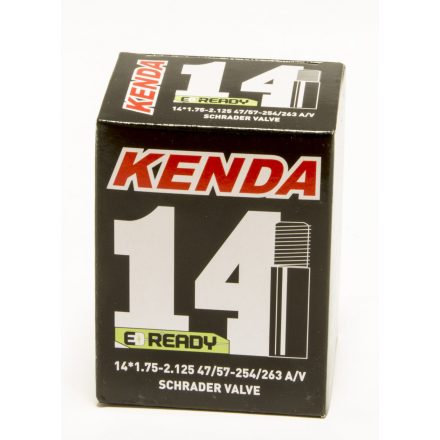 14X1,75-2,125 TÖM (47/57-254) KENDA AV - 35MM DOBOZOS