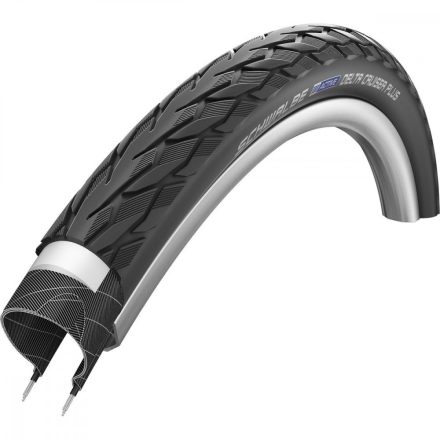 KÖP 28X1-1/2 (40-635) SCHWALBE DELTA CRUISER PLUS HS431 FEKETE REFLEXCSÍKOS