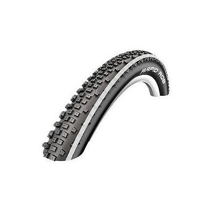 KÖP 26X2,25 (57-559) SCHWALBE RAPID ROB HS425 FEHÉR CSÍKOS