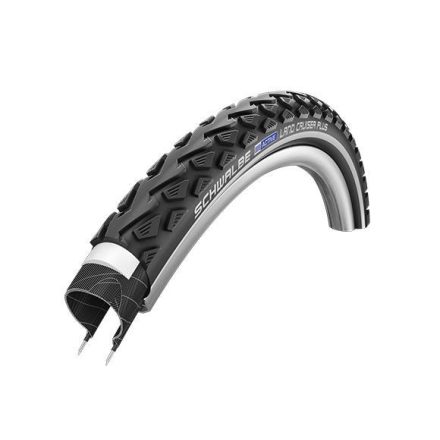 KÖP 700X45C (47-622) 28X1,75 SCHWALBE LAND CRUISER PLUS HS450 FEKETE REFLEXCSÍKOS