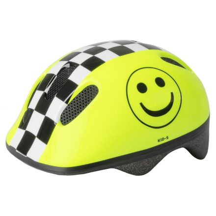 SISAK GYERMEK XS 46-52CM M-WAVE SMILE NEONSÁRGA