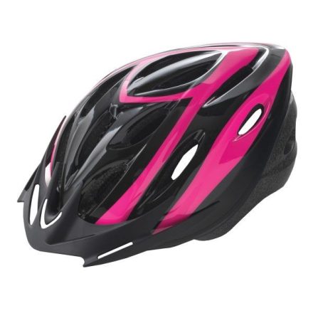 SISAK FELNÖTT M 54-58CM BTA RIDER FEKETE / PINK