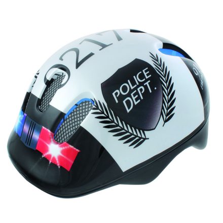 SISAK GYERMEK S 52-57CM M-WAVE POLICE FEHÉR / FEKETE