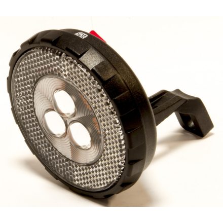 LÁMPA ELSÕ ELEMES 3 LED CSEPEL (TARTÓVAL) FEKETE