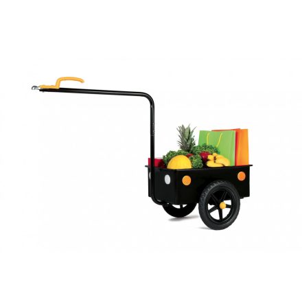 UTÁNFUTÓ TEHERSZÁLLITÓ DOBOZ BELLELLI MINI - 12" / 40L (MAX 31KG) FEKETE