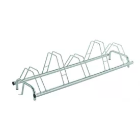   KERÉKPÁRTÁROLÓ 5-ÖS FÖLDRE RÖGZÍTHETÕ 1370 x 410 x 240 MM GALVANIZÁLT