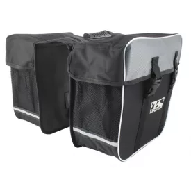   TÁSKA TÚRA 2 RÉSZES 30L M-WAVE AMSTERDAM DOUBLE FEKETE / SZÜRKE