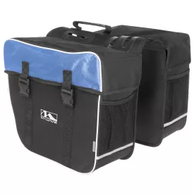   TÁSKA TÚRA 2 RÉSZES 30L M-WAVE AMSTERDAM DOUBLE FEKETE / KÉK