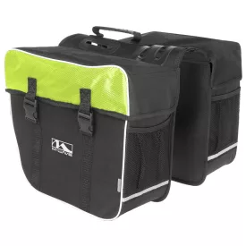   TÁSKA TÚRA 2 RÉSZES 30L M-WAVE AMSTERDAM DOUBLE FEKETE / ZÖLD